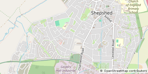 Map of Loughborough