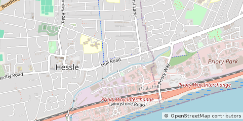 Map of Hessle, East Yorkshire
