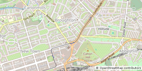 Map of Edinburgh