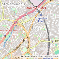 Map of Bristol
