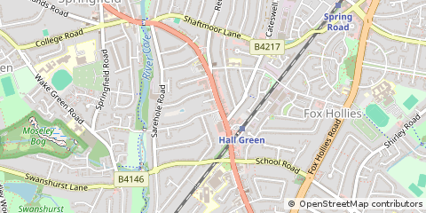 Map of Birmingham
