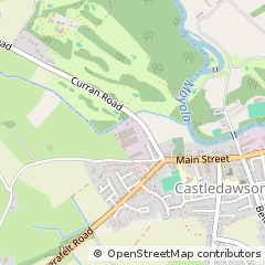 Map of Magherafelt, County Londonderry