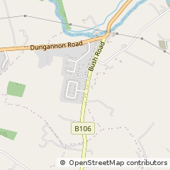 Map of Dungannon, Co Tyrone