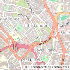Map of Leeds