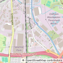 Map of Oldham