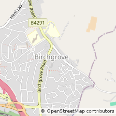 Map of Birchgrove, Swansea