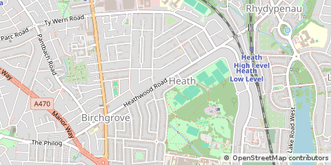 Map of Swansea