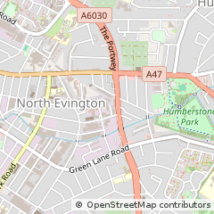 Map of Leicester