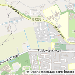 Map of Cottingham, East Yorkshire