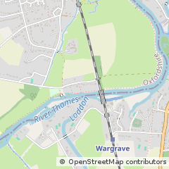 Map of Henley-on-Thames, Oxfordshire
