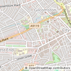 Map of Aberdeen, Aberdeenshire