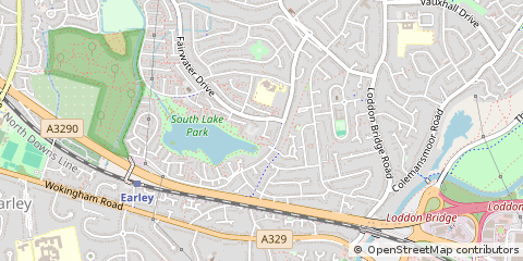 Map of Reading
