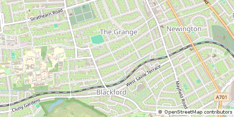 Map of Edinburgh