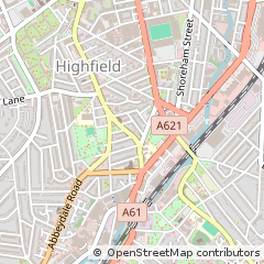 Map of Sheffield