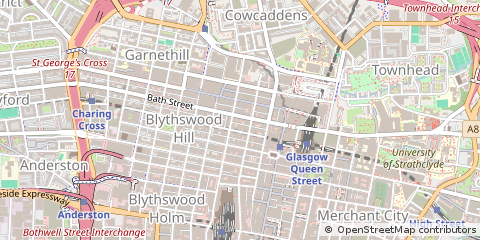 Map of Glasgow