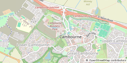 Map of Cambridge