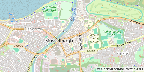 Map of Musselburgh