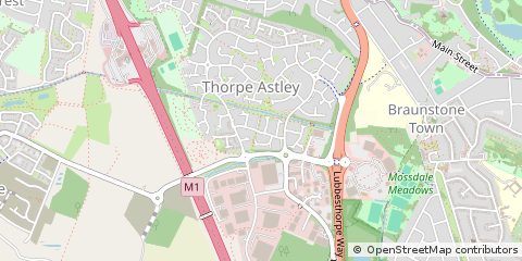 Map of Leicester