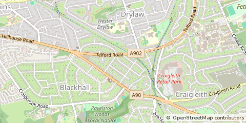 Map of Edinburgh