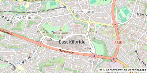Map of Glasgow