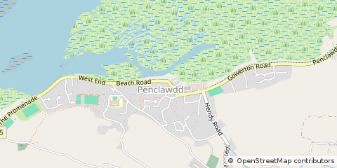 Map of Swansea