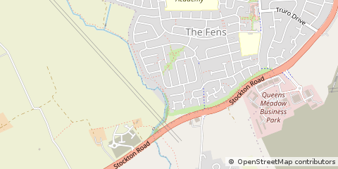 Map of Hartlepool, Cleveland