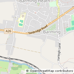 Map of Maidstone, Kent