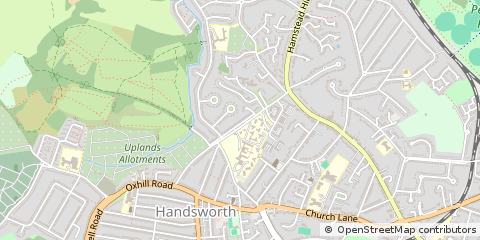 Map of Birmingham