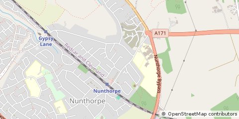 Map of Middlesbrough