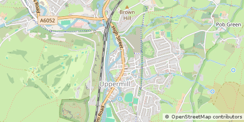 Map of Oldham