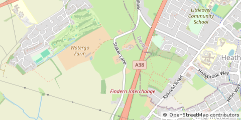 Map of Derby