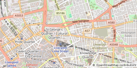 Map of Liverpool