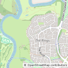 Map of Stockton-on-Tees, Cleveland