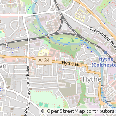 Map of Colchester, Essex