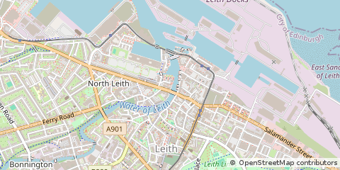 Map of Edinburgh, Midlothian