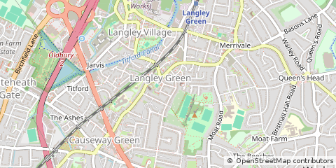 Map of Oldbury