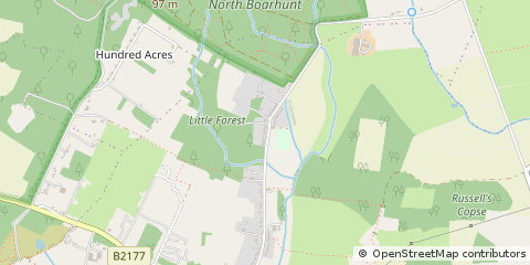 Map of Fareham, Hampshire