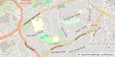 Map of Derby