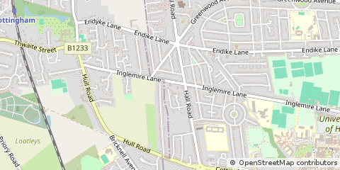 Map of Hull