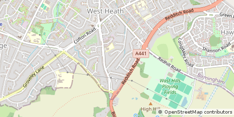 Map of Birmingham