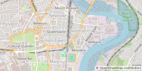 Map of Southampton
