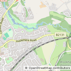 Map of Liphook, Hampshire