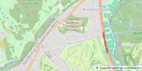 Map of Kingston Upon Thames