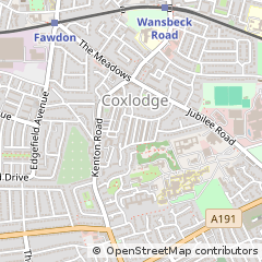 Map of Newcastle Upon Tyne