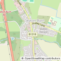 Map of Newcastle Upon Tyne