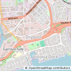 Map of Hull, East Yorkshire