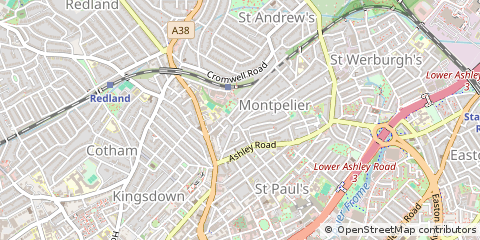 Map of Bristol