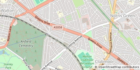 Map of Liverpool