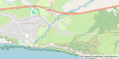 Map of Charmouth