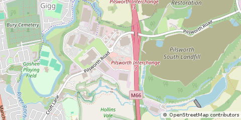 Map of Bury